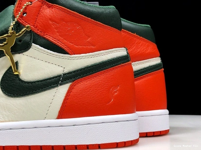 Orange Air High SoleFly Sail Jordan Fir-Team AV3905-138 OG x Retro 1 0823